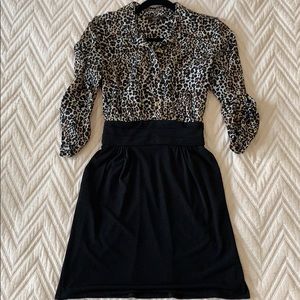 Boutique Leopard Print Dress